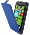 Mobiparts Premium Flip Case voor Nokia Lumia 520 / 525 - Blauw