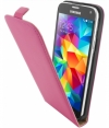 Mobiparts Premium Flip Case voor Samsung Galaxy S5 - Pink