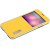 Rock Elegant S-View Flip / Book Case Samsung Galaxy S5 - Geel
