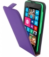 Mobiparts Premium Flip Case voor Nokia Lumia 630 / 635 - Purple
