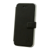Dolce Vita 2-in-1 Book & Hard Case voor Apple iPhone 5/5S - Zwart
