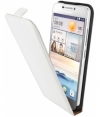 Mobiparts Premium Flip Case voor Huawei Ascend G630 - White