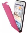 Mobiparts Premium Flip Case voor Huawei Ascend G630 - Pink
