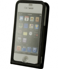 Dolce Vita Touch Pouch / Leather Case Apple iPhone 4 & 4S - Black