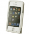 Dolce Vita Touch Pouch / Leather Case Apple iPhone 4 & 4S - White