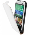 Mobiparts Premium Flip Case voor HTC One Mini 2 - White