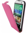 Mobiparts Premium Flip Case voor HTC One Mini 2 - Pink