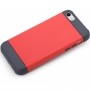 Rock Cover Shield Series Hard Case voor Apple iPhone 5C - Rood