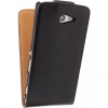 Xccess PU Leather Flip Case voor Sony Xperia M2 - Zwart