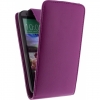 Xccess PU Leather Flip Case voor HTC One Mini 2 - Paars