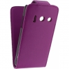 Xccess PU Leather Flip Case voor Huawei Ascend Y300 - Paars
