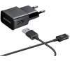 Samsung Thuislader Adapter + microUSB kabel 2A Origineel Black