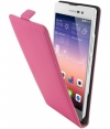 Mobiparts Premium Flip Leather Case Huawei Ascend P7 - Pink