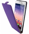 Mobiparts Premium Flip Leather Case Huawei Ascend P7 - Purple