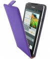 Mobiparts Premium Flip Leather Case Huawei Ascend G700 - Purple