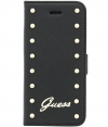Guess Leather Book Case voor Apple iPhone 6/6S - Studded Black