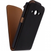 Xccess PU Leather Flip Case voor Samsung Galaxy Core 2 - Zwart 