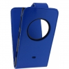Xccess PU Leather Flip Case voor Nokia Lumia 1020 - Blauw