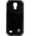 BMW Hard Case Black Carbon Stripe for Samsung Galaxy S4 Mini