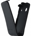 Mobilize Deluxe Leather FlipCase Samsung Galaxy Gio S5660 - Zwart