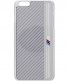 BMW Carbon Aluminium Stripe Hardcase Silver - iPhone 6 Plus (5.5)