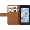 Mobilize Classic Wallet Book Case voor Apple iPhone 5C - Zwart