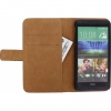 Mobilize Slim Wallet Book Case voor HTC Desire 816 - Zwart