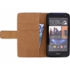 Mobilize Slim Wallet Book Case voor HTC Desire 310 - Zwart