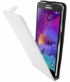 Mobiparts Premium Flip Leather Case Samung Galaxy Note 4 - White