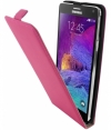Mobiparts Premium Flip Leather Case Samung Galaxy Note 4 - Pink