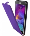 Mobiparts Premium Flip Leather Case Samung Galaxy Note 4 - Purple