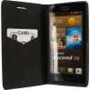 Mobilize Magnet Book Stand Case voor Huawei Ascend G6 4G - Zwart