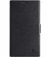 Nillkin Fresh Leather BookCase voor Nokia Lumia 1520 - Black