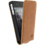 Mobilize Magnet Flip Case voor Apple iPhone 4/4S - Bruin
