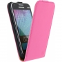 Mobilize Ultra Slim Flip Case voor Samsung Galaxy J1 - Fuchsia
