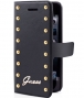 Guess Studded Folio Book Case voor Apple iPhone 5C - Black
