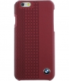 BMW Perforated Leather HardCase Apple iPhone 6 (4,7") - Red