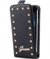 Guess Studded Flip Case voor Samsung Galaxy S4 i9505 - Black