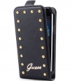 Guess Studded FlipCase voor Samsung Galaxy S4 Mini i9195 - Black