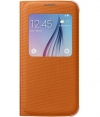 Samsung Galaxy S6 S-View Cover Canvas EF-CG920BO Original -Orange