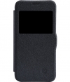 Nillkin Fresh PU Leather Book Case for Galaxy S5 Mini - Black