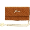 Guess Scarlett Wallet Clutch BookCase for iPhone 5/5S - Cognac