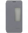 Huawei Origineel S-View Book Cover voor Huawei Honor 6 - Grijs