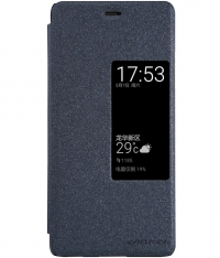 Nillkin Sparkle S-View Book Case voor Huawei P9 - Zwart