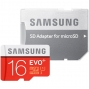Samsung EVO+ 16GB MicroSDHC Class 10/ UHS-1 (80MB/s) + SD-adapter