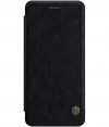 Nillkin Qin Leather Book Case voor Samsung Galaxy Note 7 - Zwart