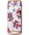 Guess TPU Case Blossom voor Apple iPhone 6(S) 4,7" - Transparant