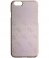 Guess 4G Aluminium Hard Case voor Apple iPhone 6/6S 4,7" - Rosé