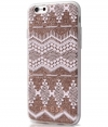 Guess TPU Case 3D Effect Tribal Taupe voor Apple iPhone 6(S) 4,7"