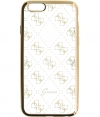 Guess 4G Folio TPU BackCover voor Apple iPhone 6/6S (4,7") - Goud